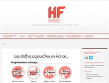 Tablet Screenshot of mouvement-hf.org